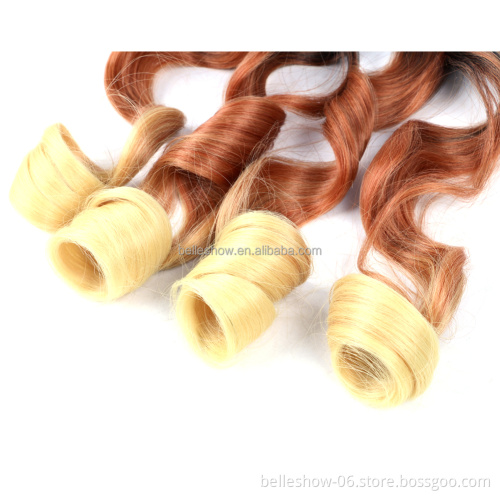 Hot sell  Synthetic shiny silk Wave straight Curls French Curly Crochet Braids Wavy braiidng hair